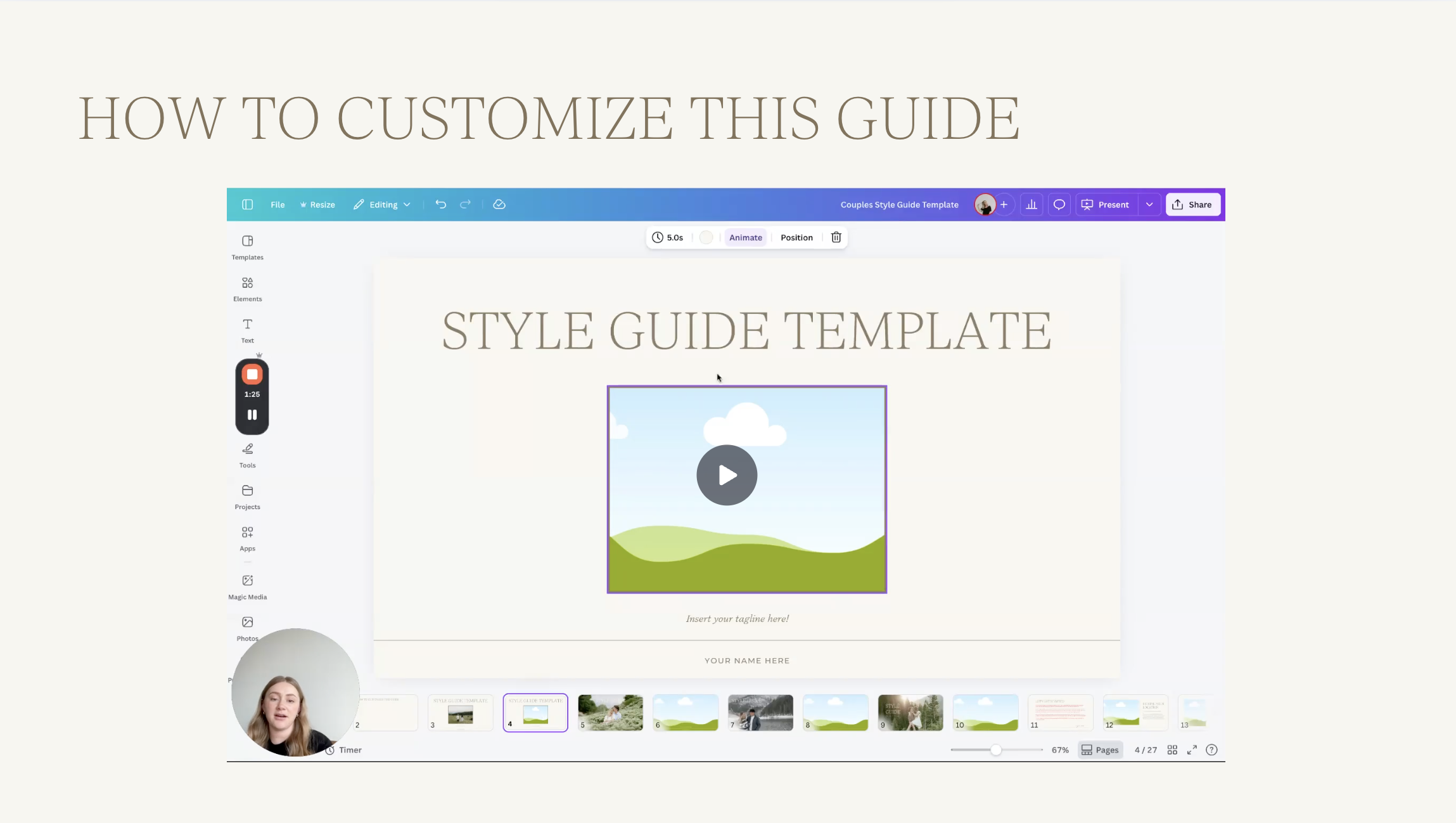Copy Style Guide Template Style Guide Template - Kiana Corri